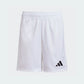 adidas Youth Tastigo 25 Shorts White/White (Front)