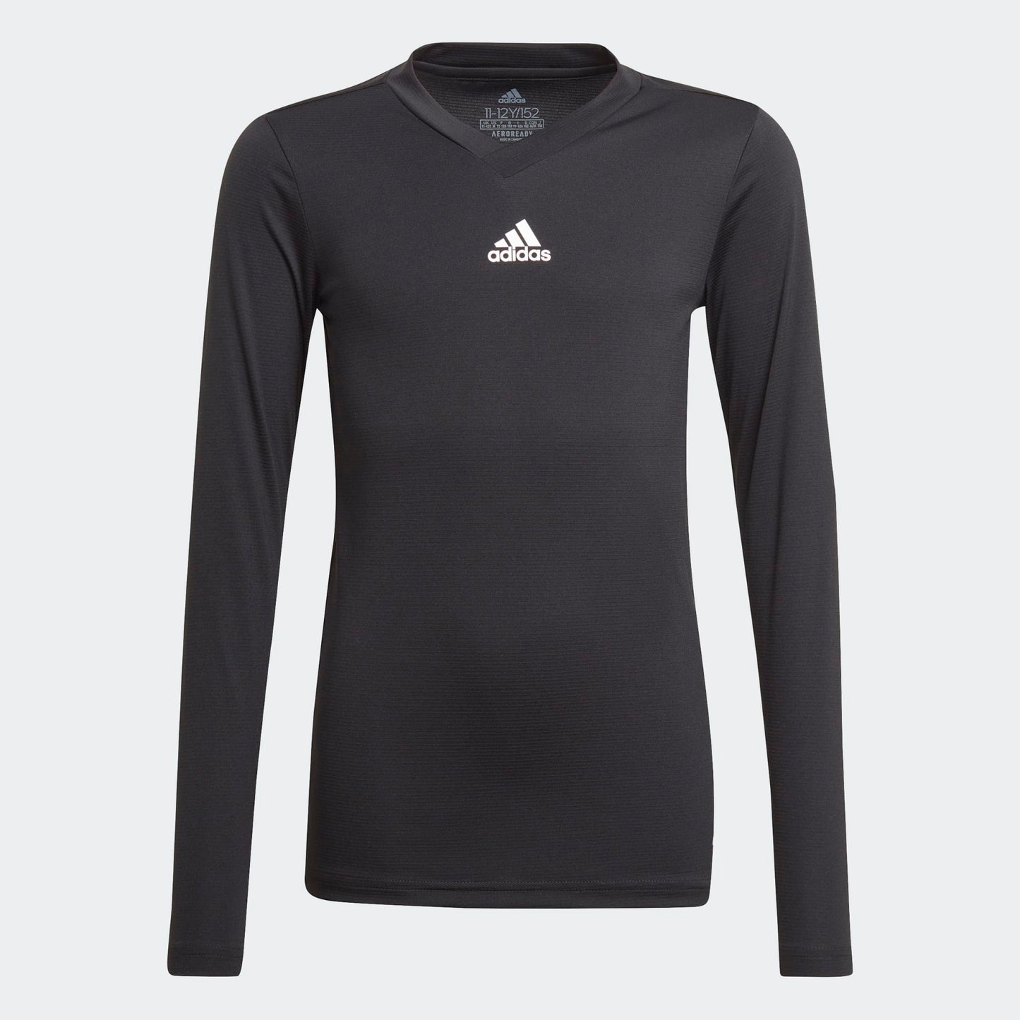 adidas Youth Team Base Tee Black White
