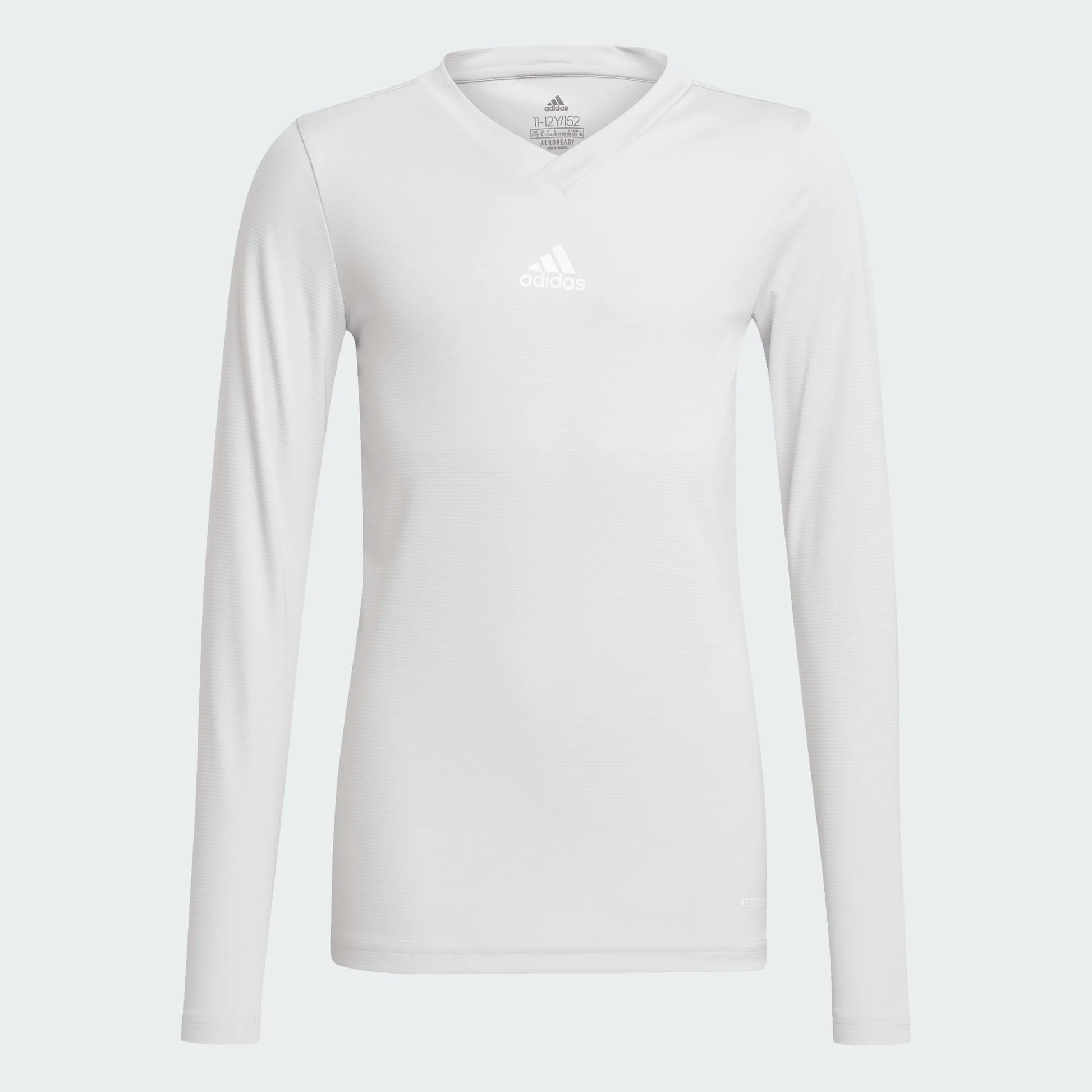 adidas Youth Team Base Tee Team Light Grey
