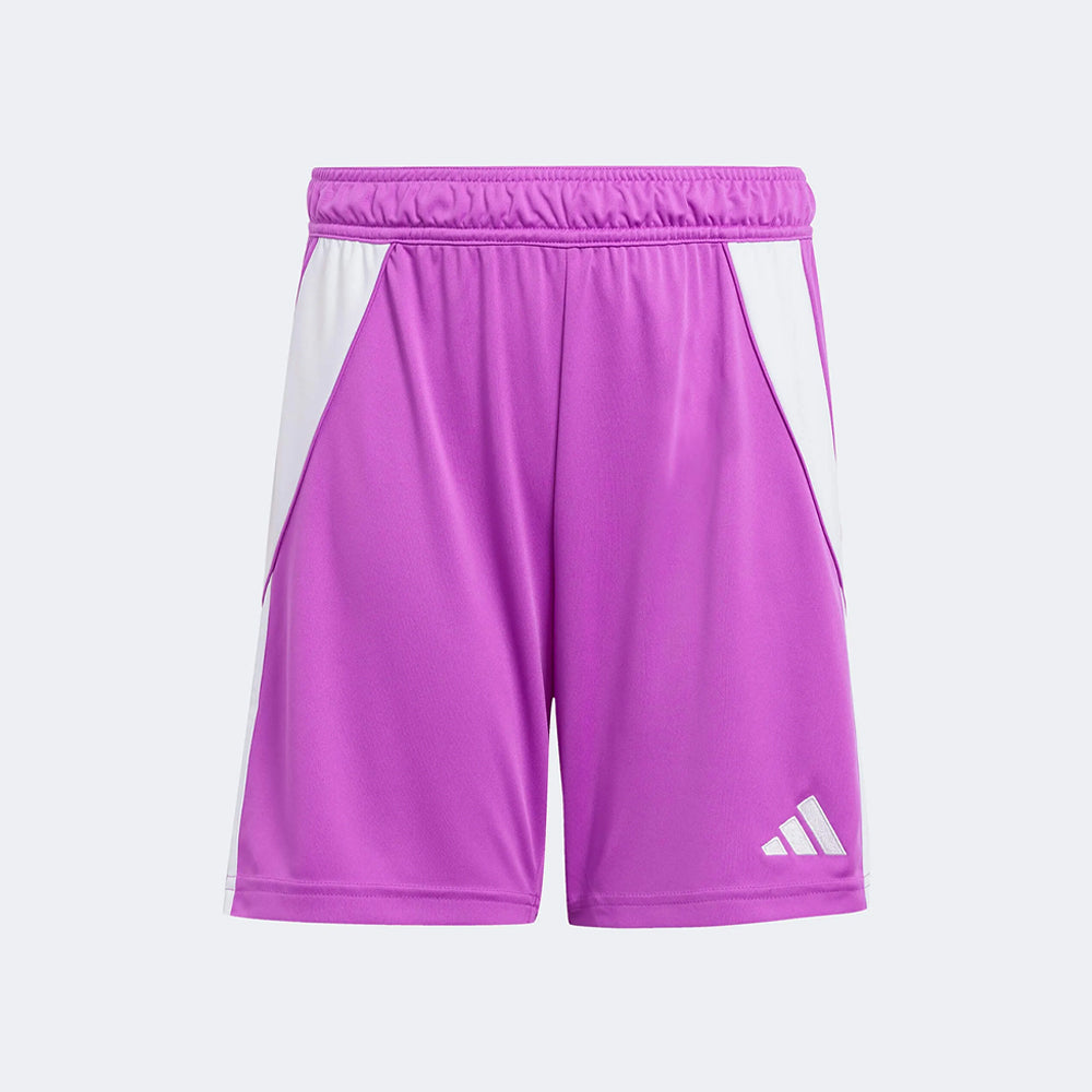 adidas Youth Tiro 24 Shorts Purple Burst (Front)