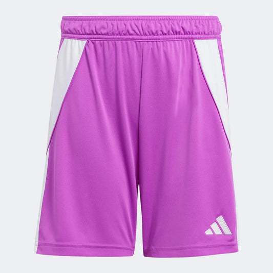 adidas Youth Tiro 24 Shorts Purple Burst (Front)