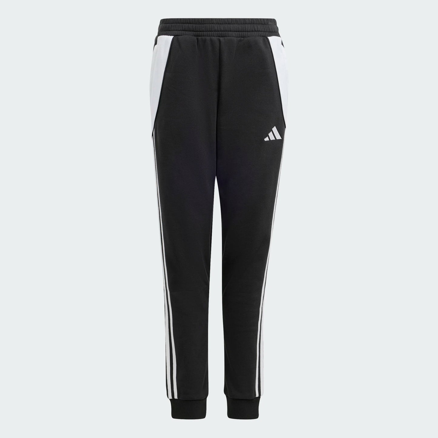 adidas Youth Tiro 24 Sweat Pants Black/White (Front)