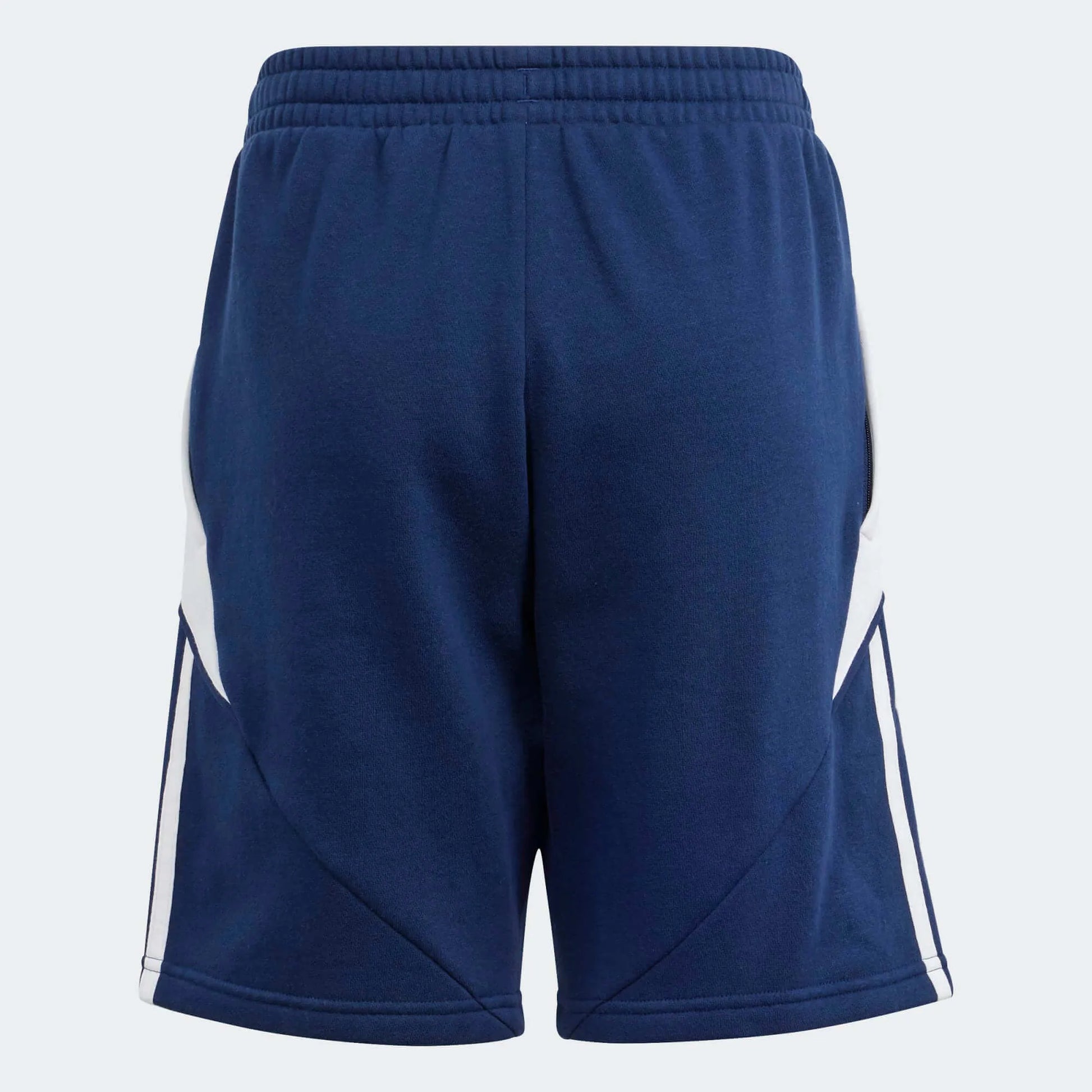 adidas Youth Tiro 24 Sweat Shorts Team Navy Blue 2/White (Back)