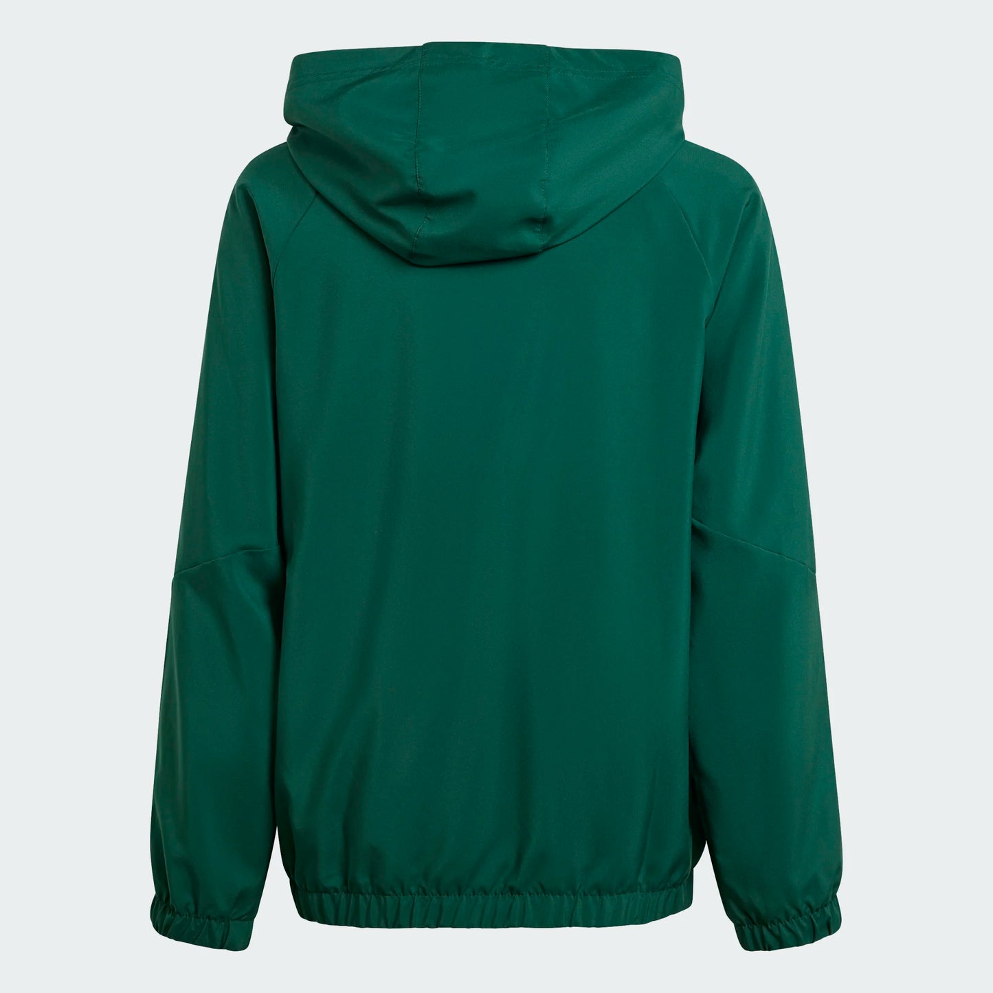 adidas Youth Tiro 24 Windbreaker Team Dark Green/White (Back)