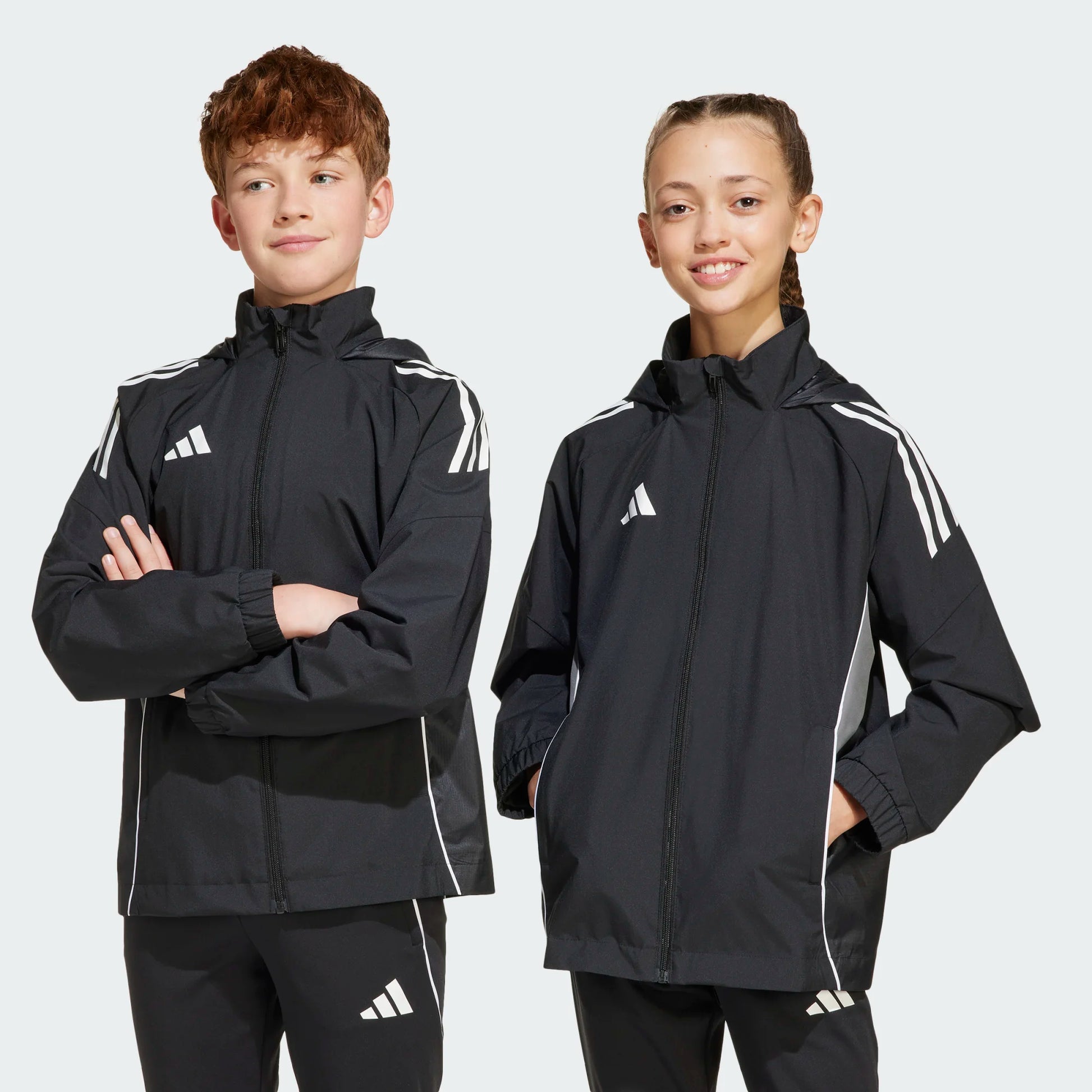 adidas Youth Tiro 25 Competition All-Weather Jacket (Models - Front)