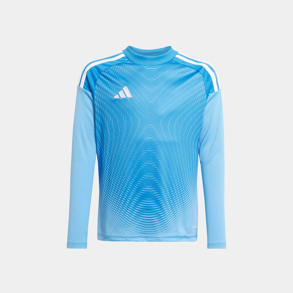 adidas Youth Tiro 25 Competition Goalkeeper Jersey Long Sleeve Blue Burst (Front)
