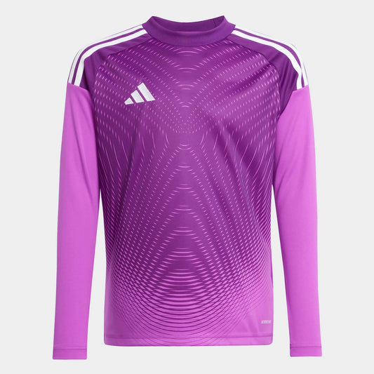 adidas Youth Tiro 25 Competition Goalkeeper Jersey Long Sleeve Purple Burst (Front)