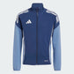 adidas Youth Tiro 25 Competition Training Jacket Team Navy Blue 2/Crew Blue (Front)