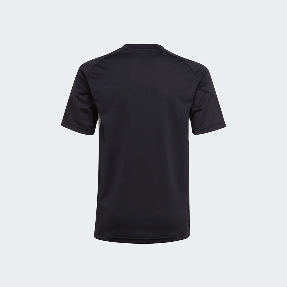 adidas Youth Tiro 25 Competition Training Jersey Black/Team Grey Four (Back)