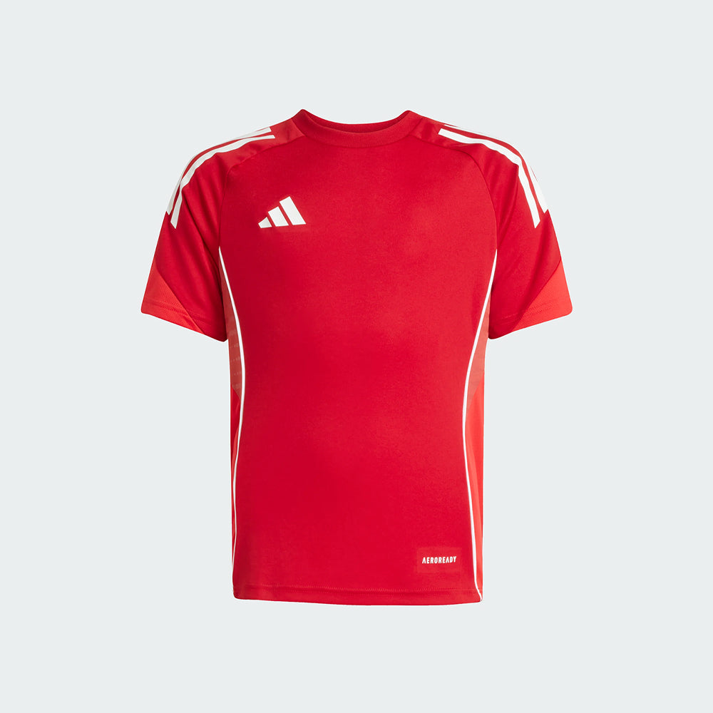 adidas Youth Tiro 25 Competition Training Jersey Team Power Red 2/Pure Ruby (Front)