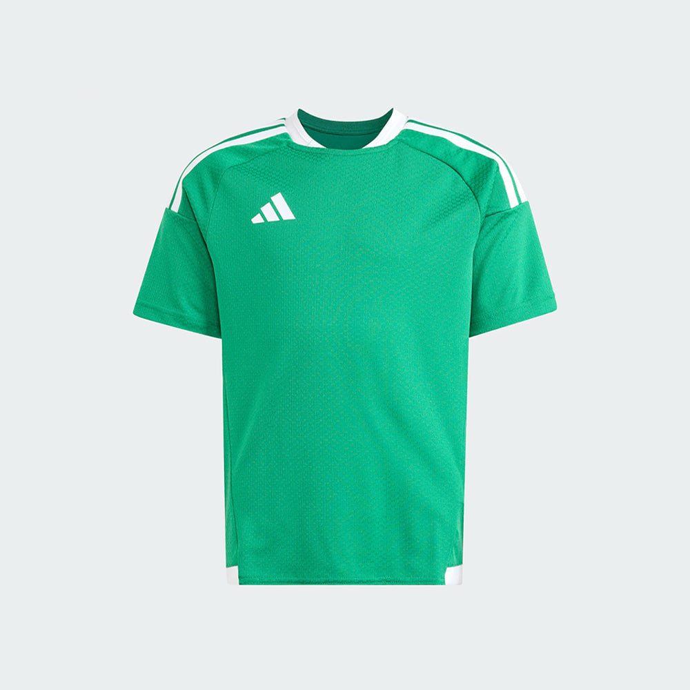 adidas Youth Tiro26 Competition Match Day Jersey Team Green_White (Front)