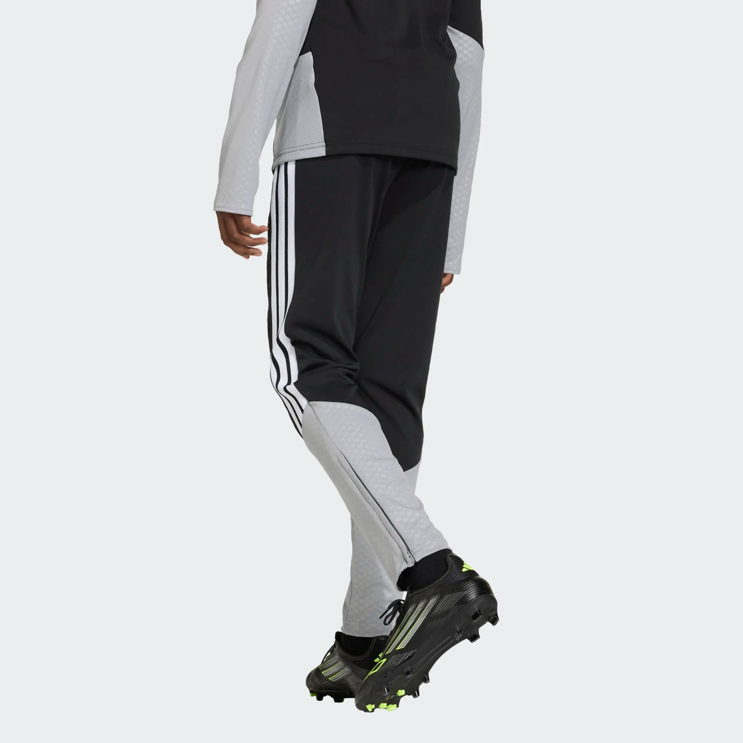 adidas Youth Tiro 26 Competition Training Pant Black Ltonix White back