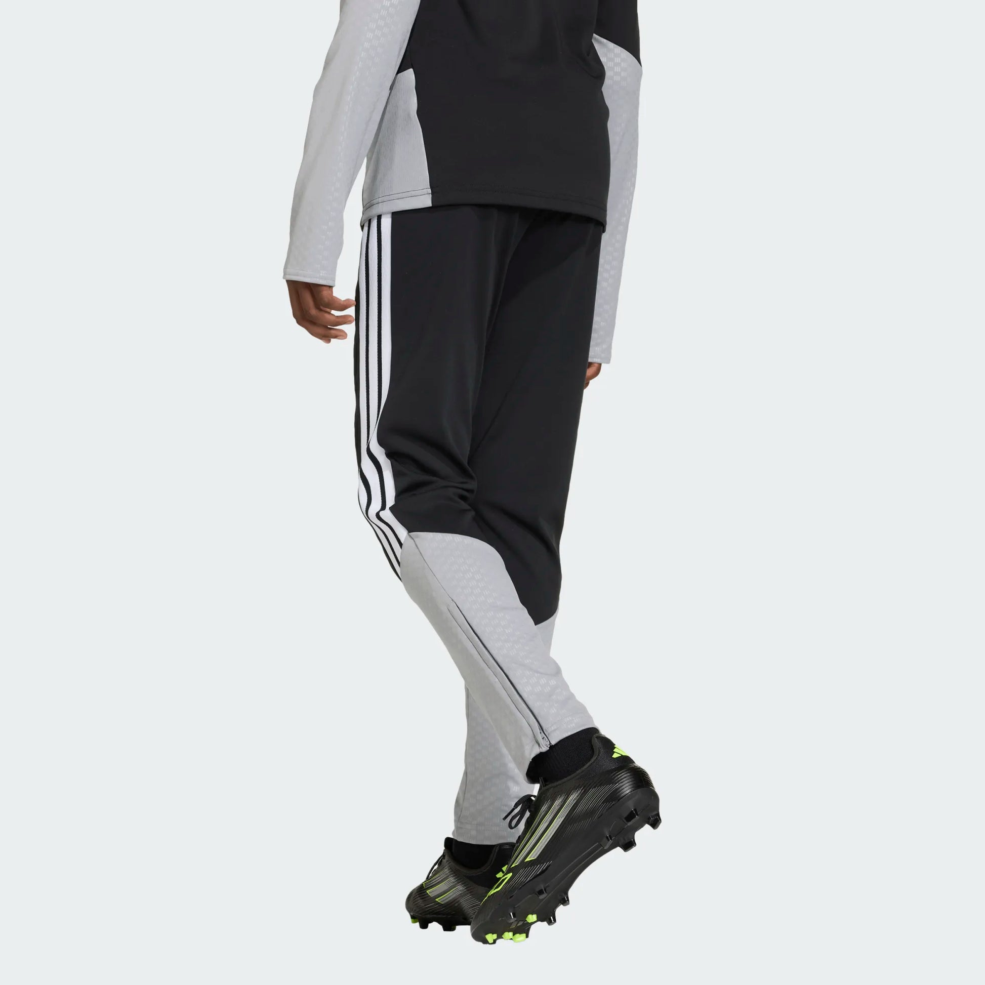 adidas Youth Tiro 26 Competition Training Pant Black Ltonix White back