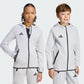 adidas Youth Tiro Travel Sweat Hoodie Team Light Grey full