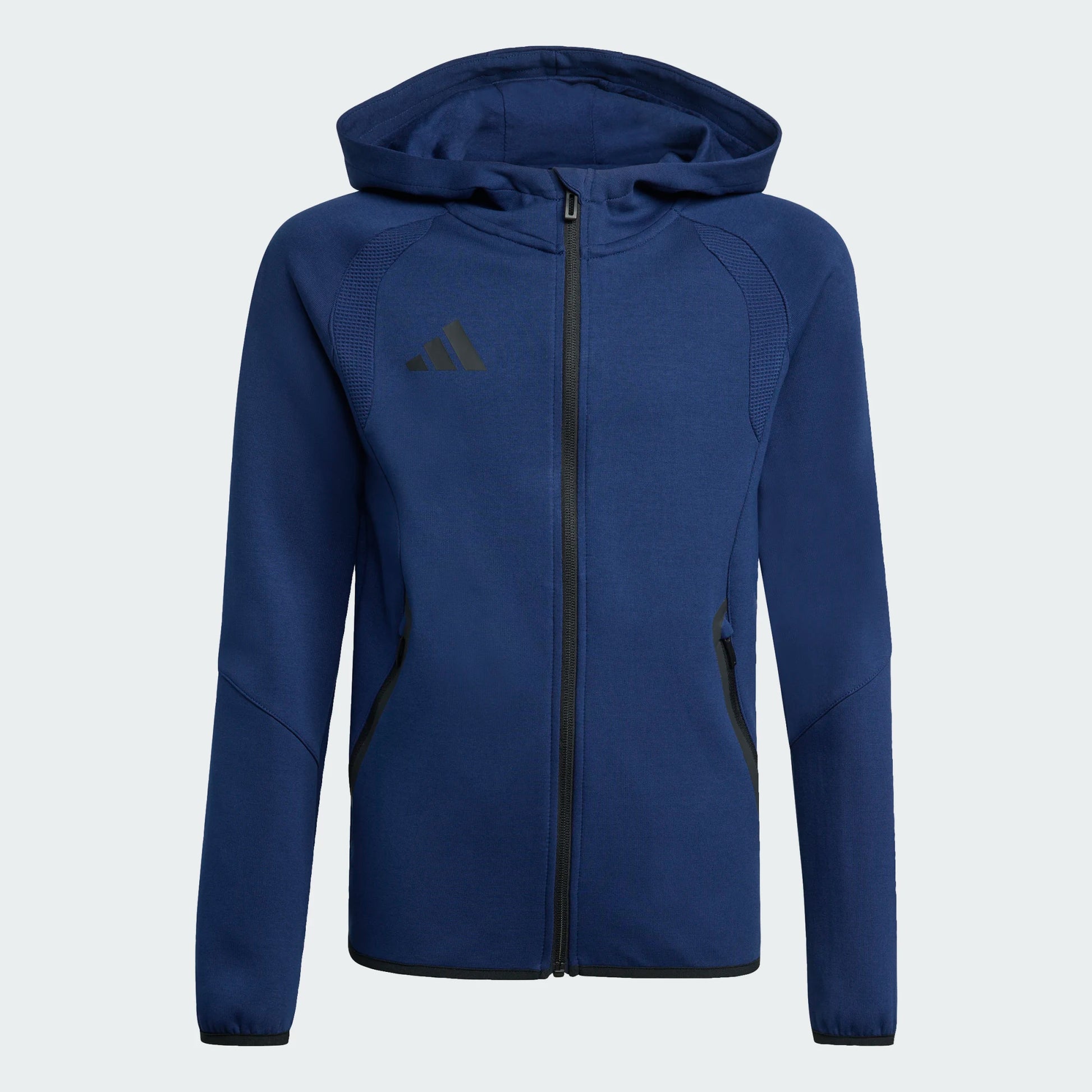adidas Youth Tiro Travel Sweat Hoodie Team Navy Blue front