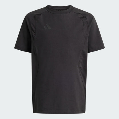 adidas Youth Tiro Travel Tee Black front