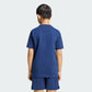 adidas Youth Tiro Travel Tee Team Navy Blue back