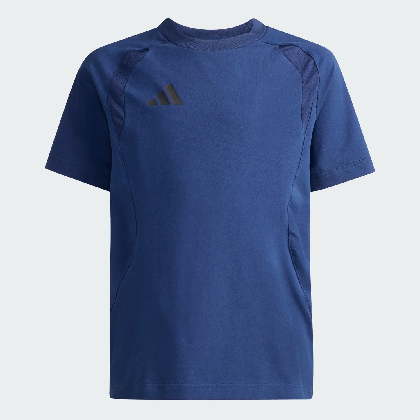 adidas Youth Tiro Travel Tee Team Navy Blue front