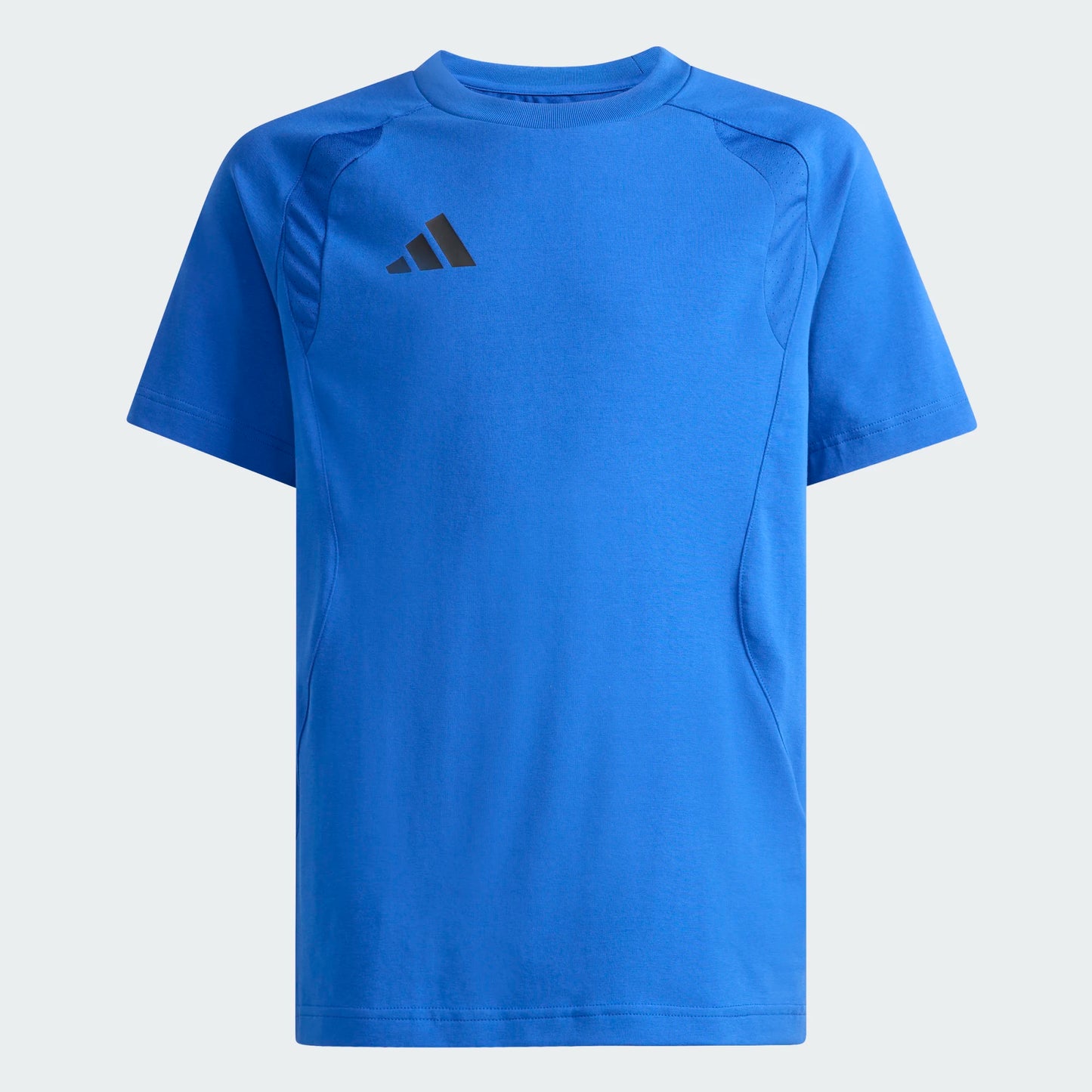adidas Youth Tiro Travel Tee Team Royal Blue front