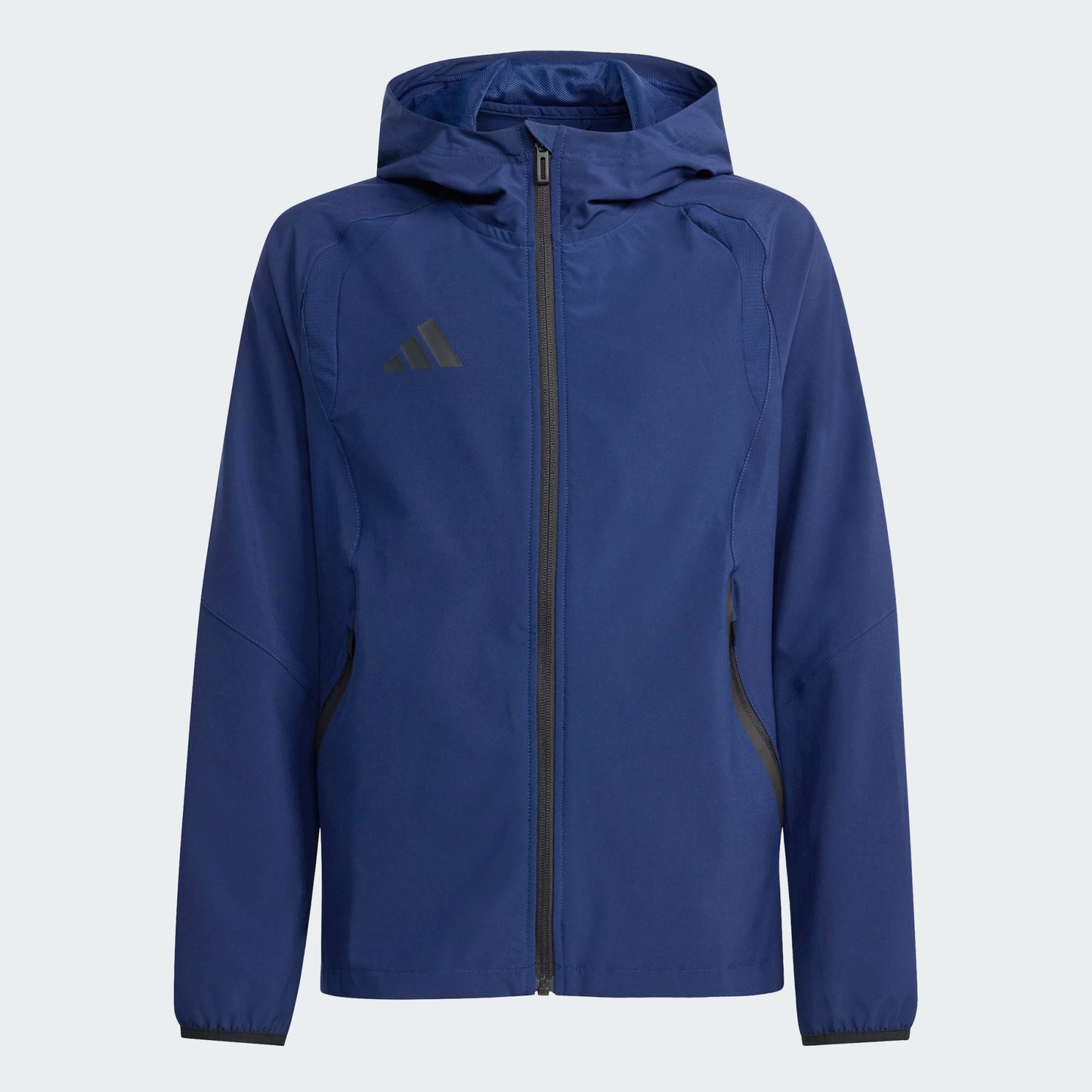 adidas Youth Tiro Travel Windbreaker Team Navy Blue