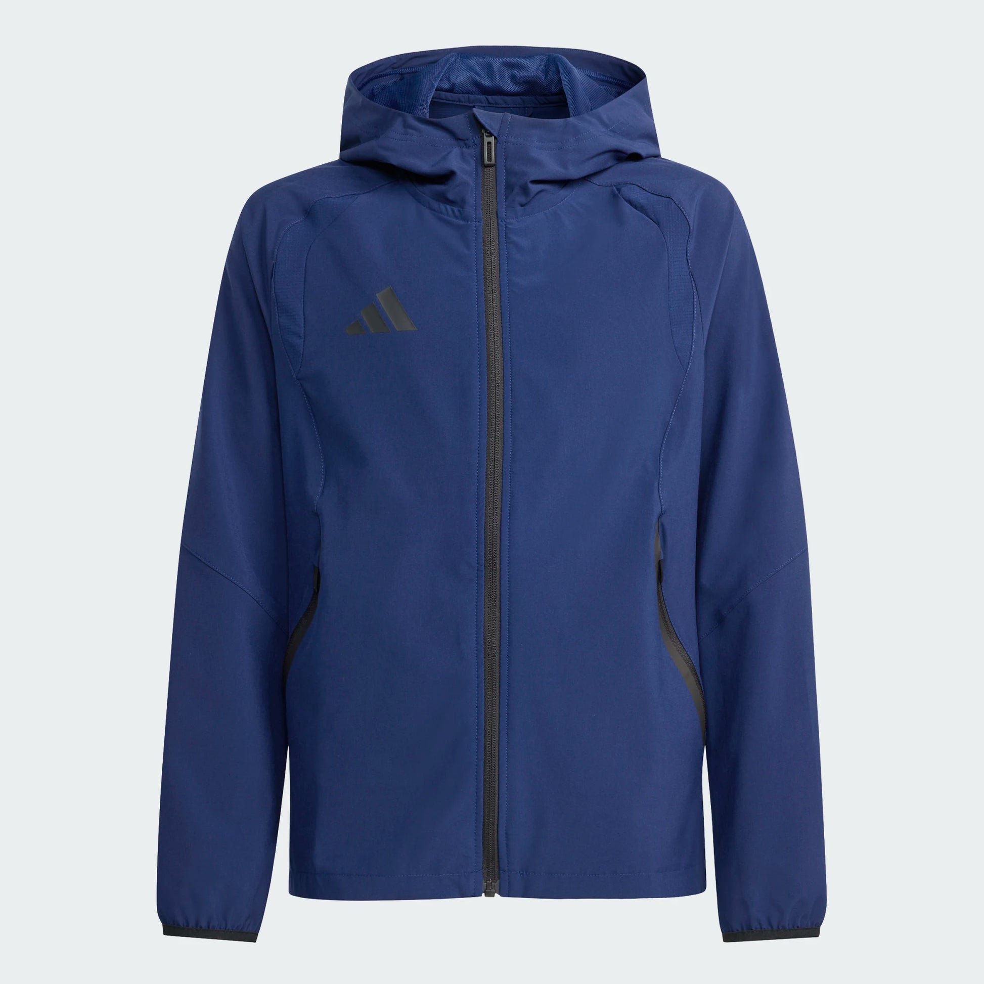 adidas Youth Tiro Travel Windbreaker Team Navy Blue