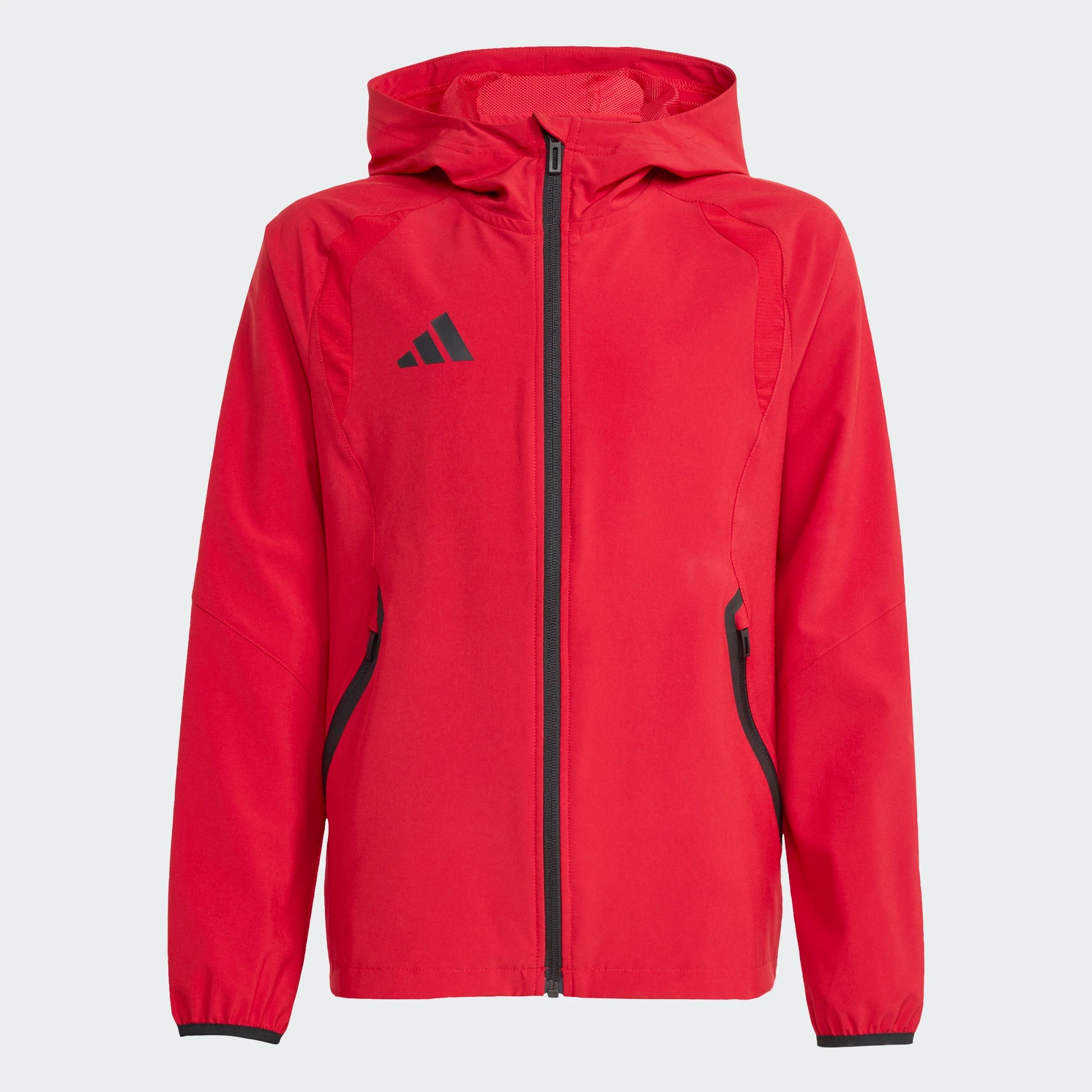 adidas Youth Tiro Travel Windbreaker Team Power Red