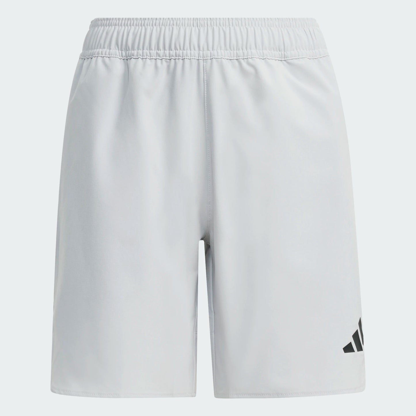 adidas Youth Tiro Travel Woven Shorts Team Light Grey front