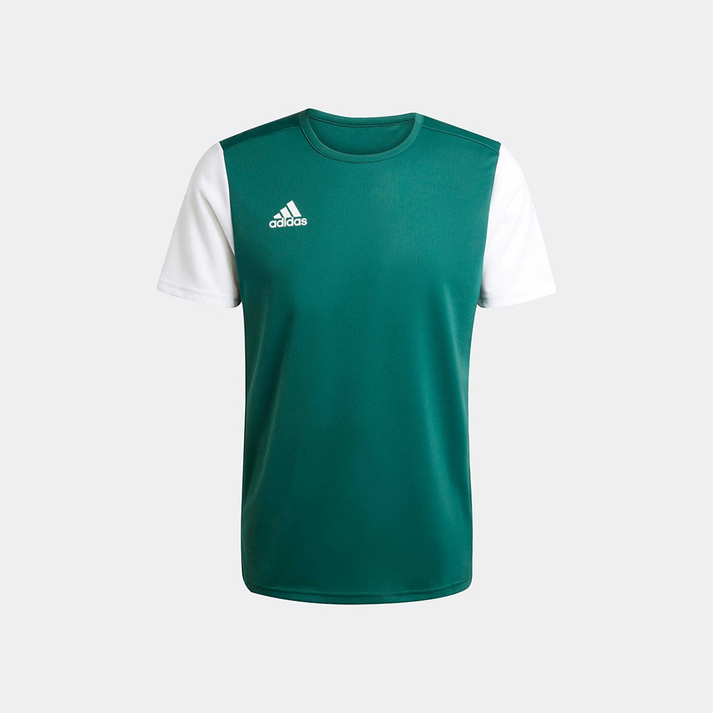 adidas Men's Estro 19 Jersey Dark Green/White (Front)