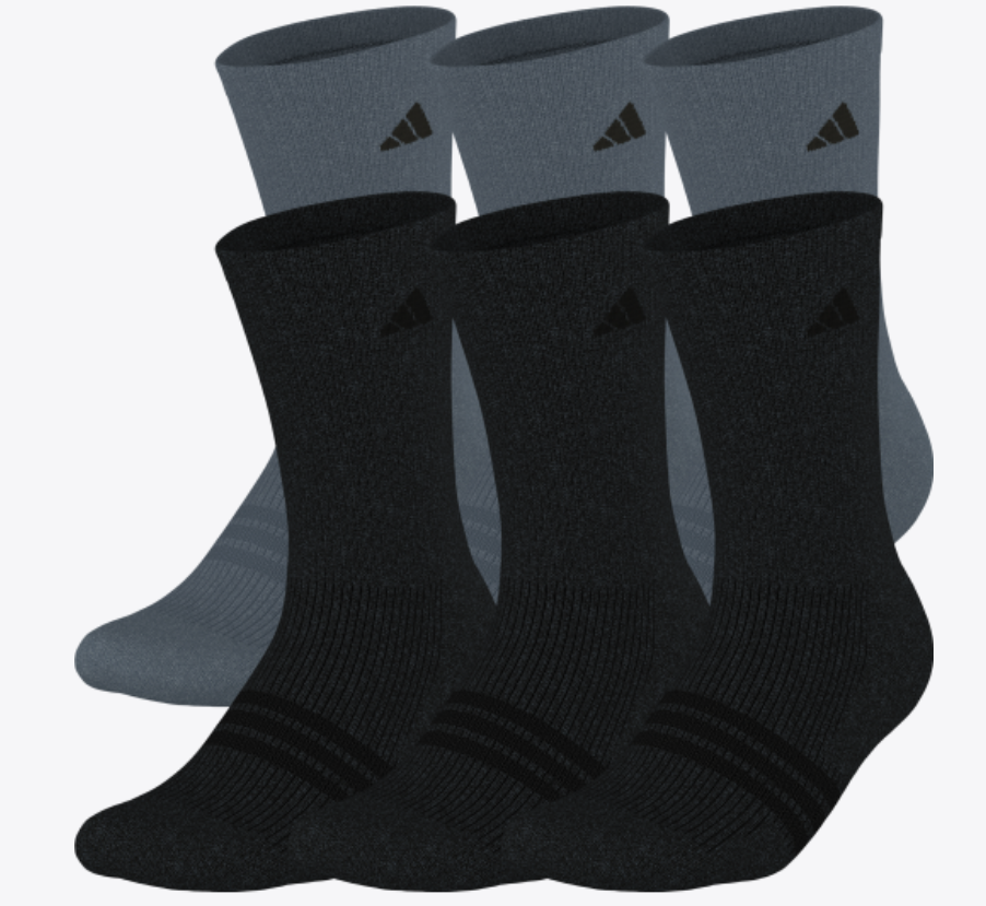 adidas Men's Superlite 3.0 6-Pack Crew