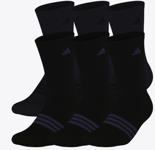 adidas Men's Superlite 3.0 6-Pack Crew