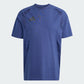 adidas Men's Tiro Travel Tee Team Navy Blue front