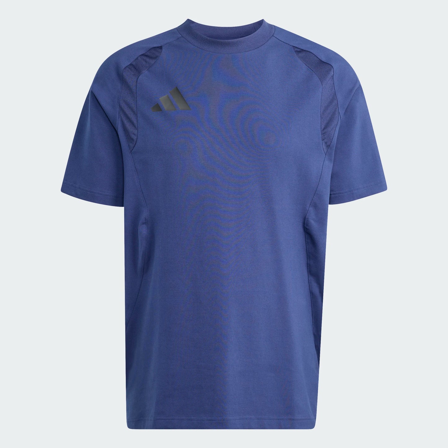 adidas Men's Tiro Travel Tee Team Navy Blue front