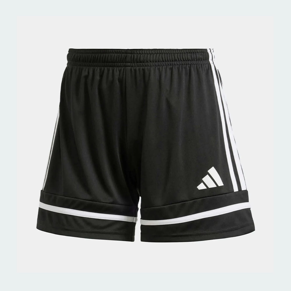 adidas Women's Squadra 25 Shorts Black/Black/White (Front)