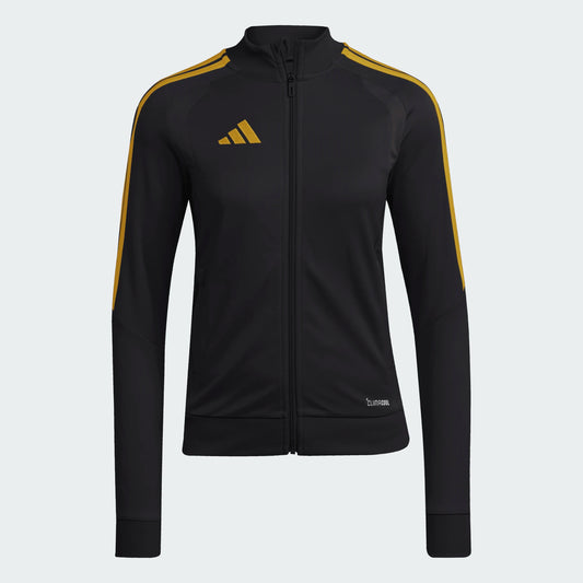 adidas Women's Tiro 26 League Training Jacket Black Dark Gold