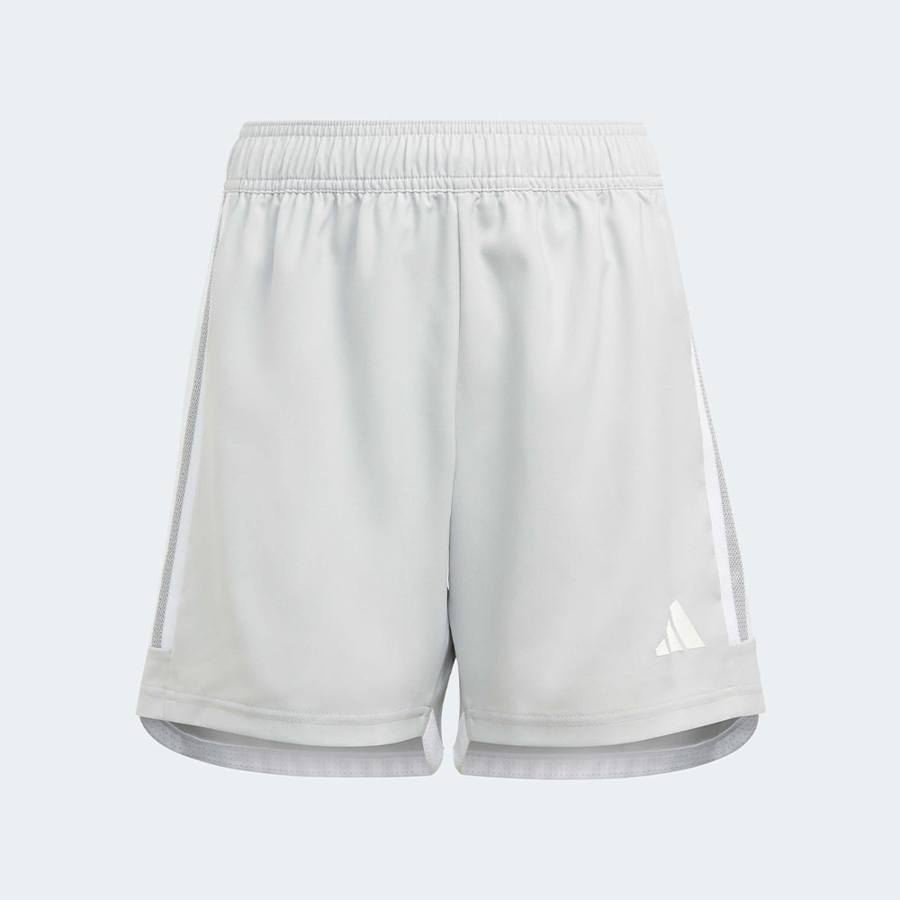 adidas YOUTH Tiro 23 Competition Match Short Team Light Grey-White (Front)