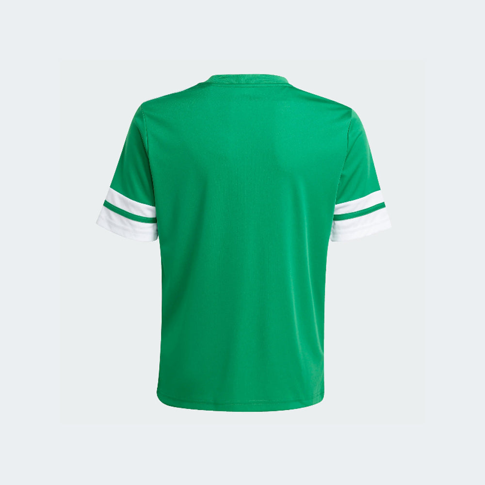 adidas Youth Squadra 25 Jersey Short Sleeve Team Green/White (Back)