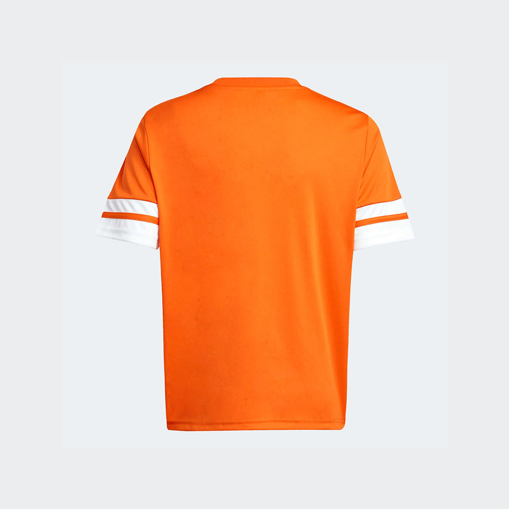 adidas Youth Squadra 25 Jersey Short Sleeve Team Orange/White (Back)