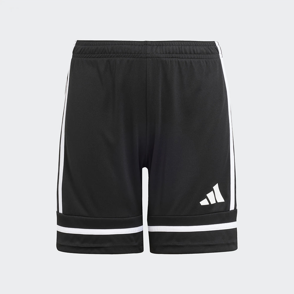 adidas Youth Squadra 25 Shorts Black/Black/White (Front)