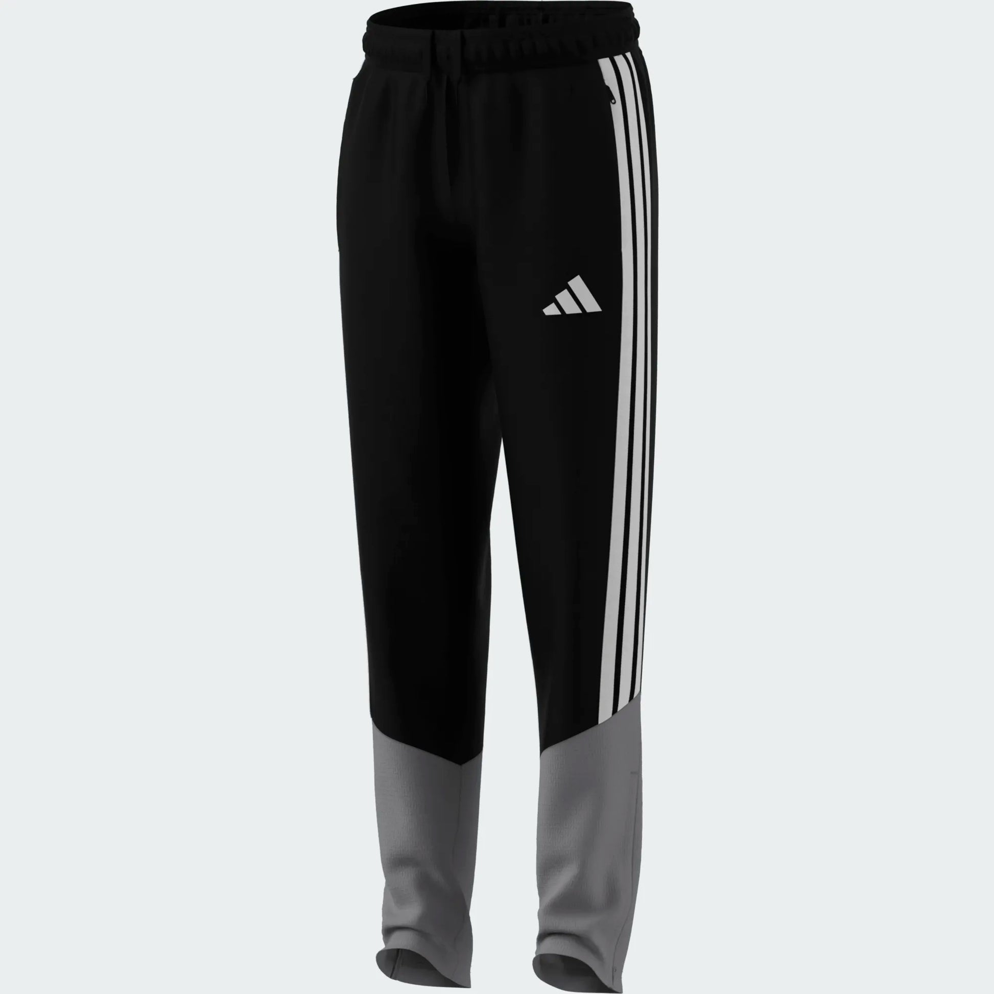 adidas Youth Tiro 26 Competition Winterized Pant Black Ltronix White Front 2