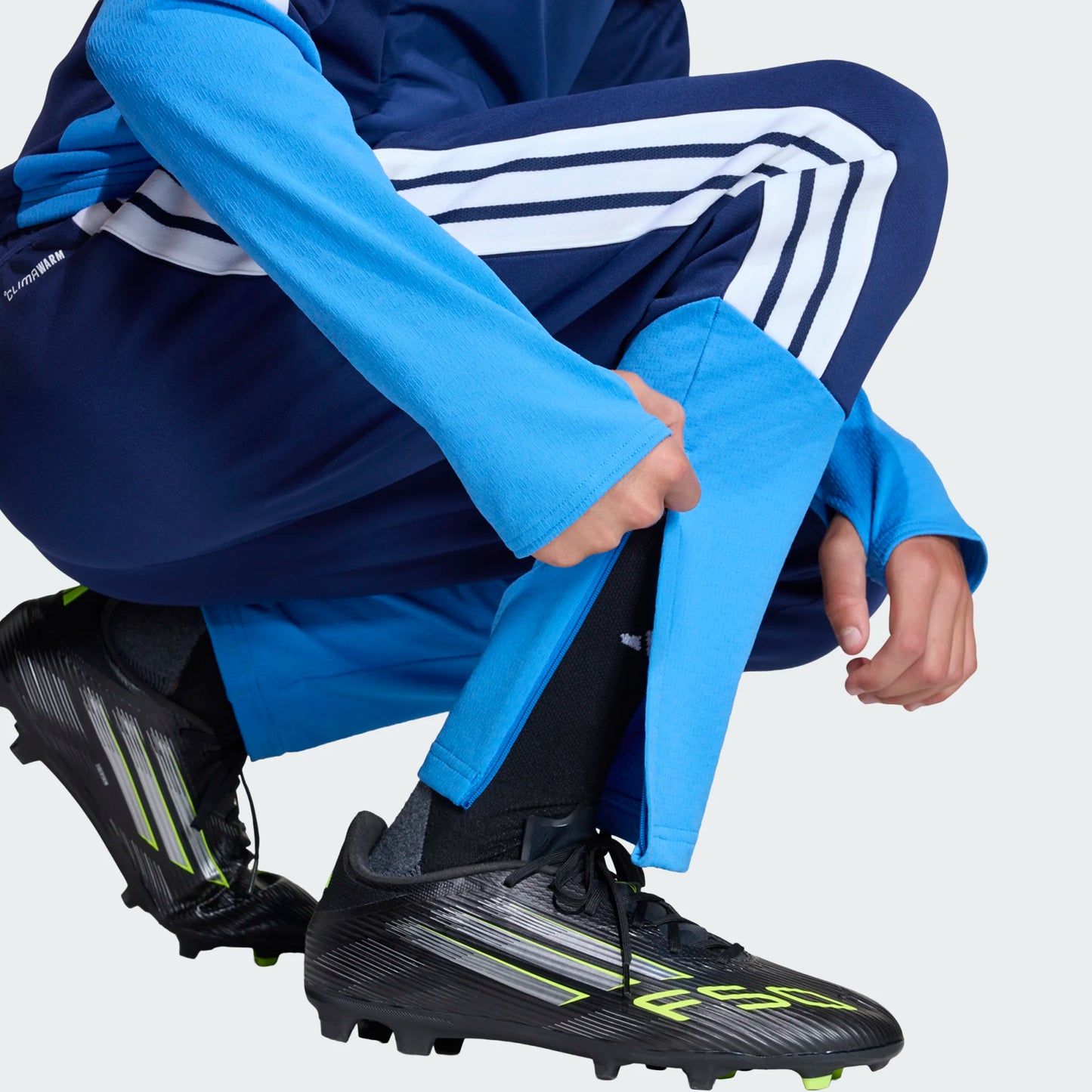 adidas Youth Tiro 26 Competition Winterized Pant Team Royal Blue Cuff