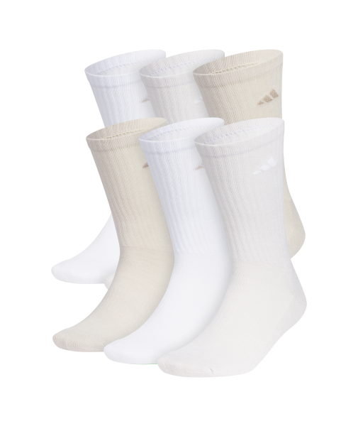 adidas Men's Athletic Cushioned 6-Pack Crew Socks