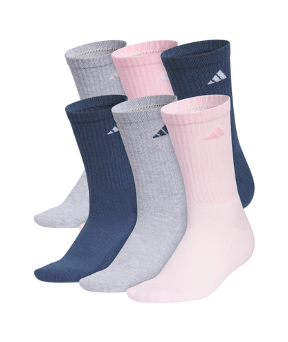 adidas Women's Athletic Cushioned 6-Pack-Socks
