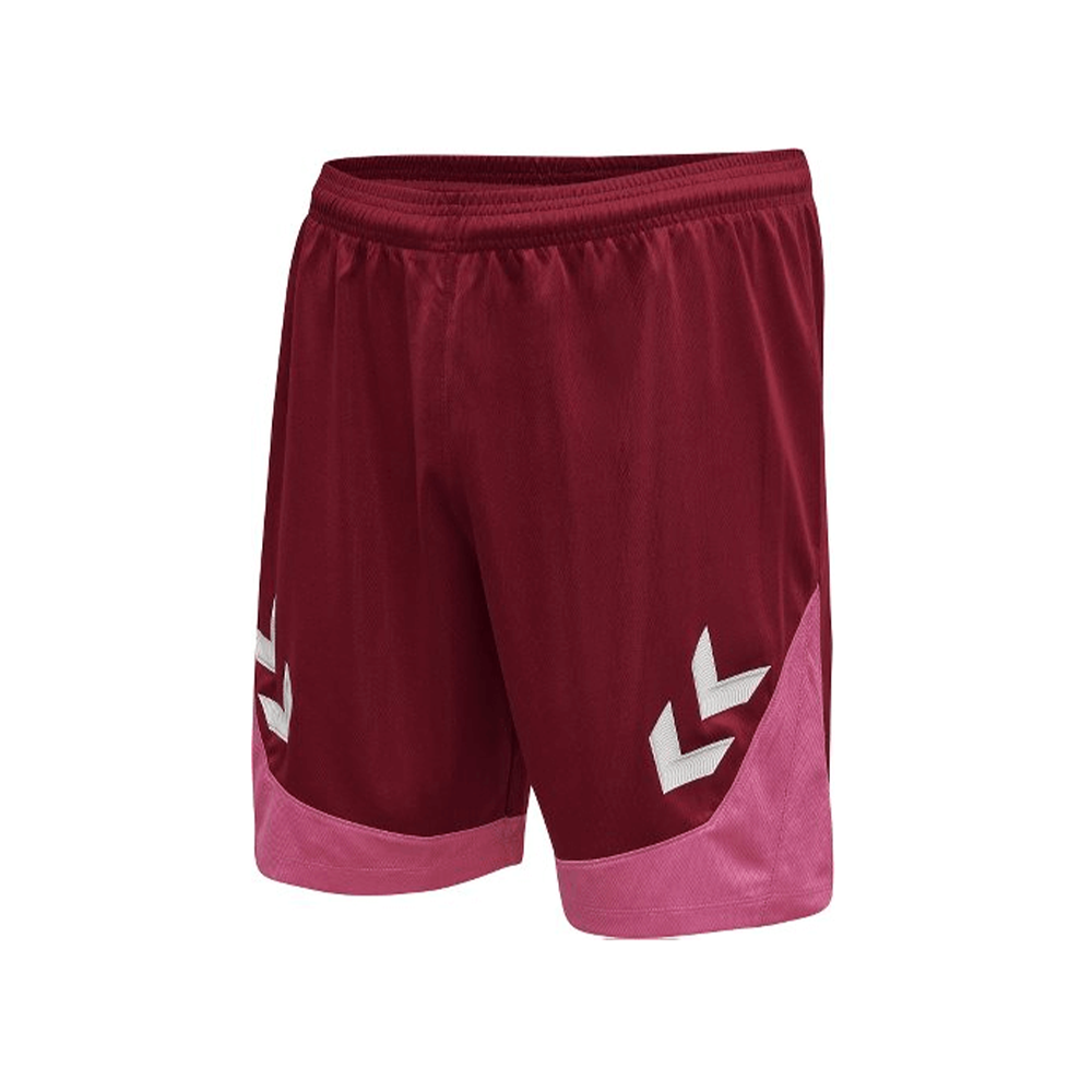 Hummel HmILEAD Poly Shorts-Red