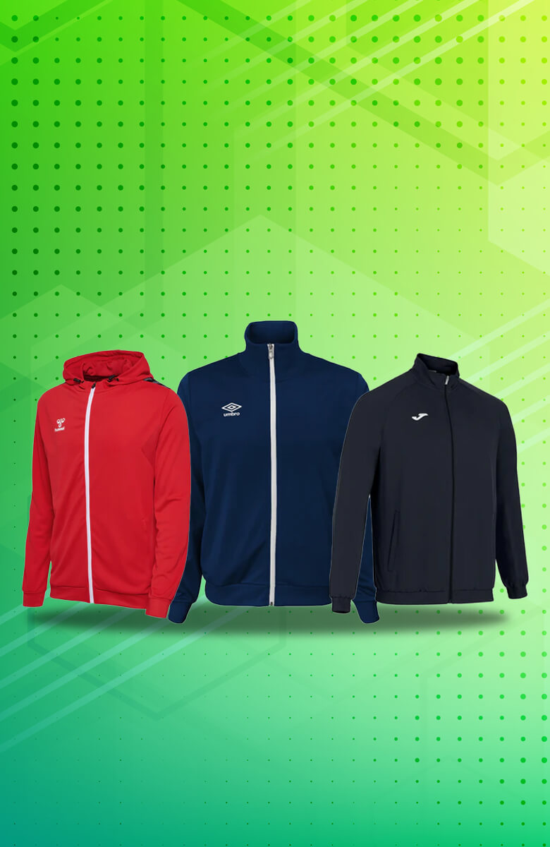 Soccer Training Jackets | Mixed Styles & Colors from Top Brands