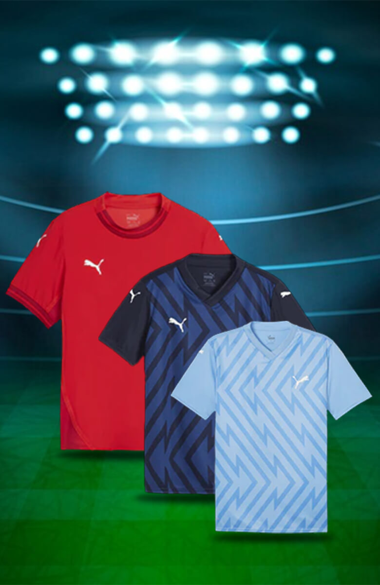 Puma Soccer Uniforms - Customizable Team Jerseys