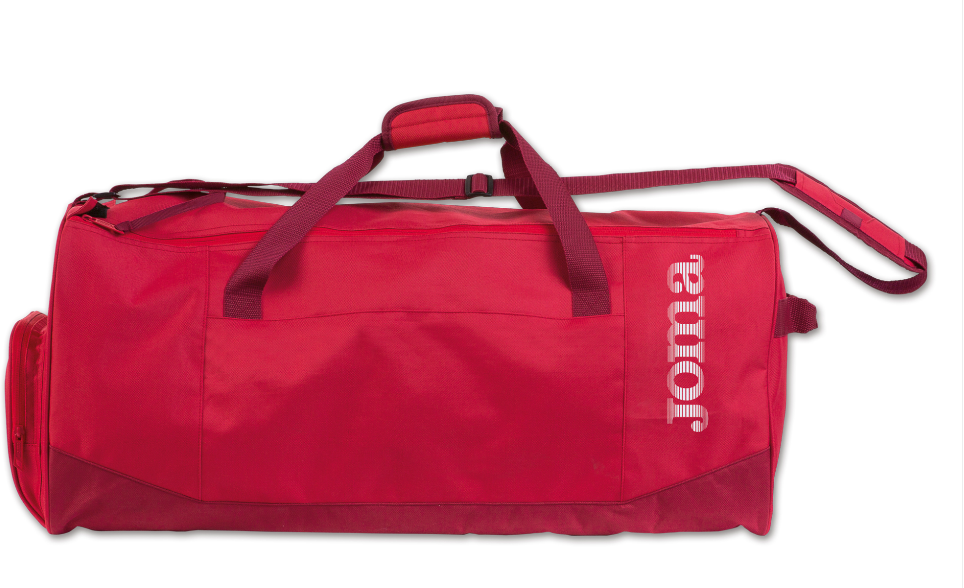 Joma Travel III Medium Duffel Bag-Red/White