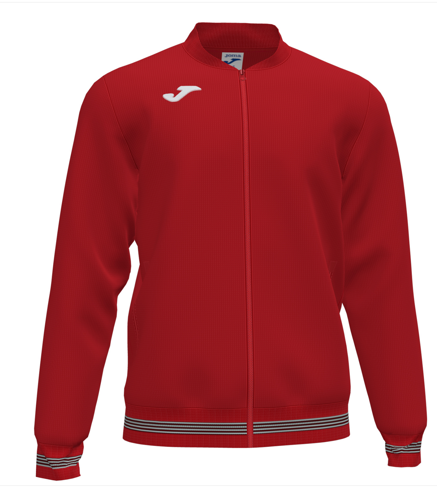 Joma Campus III Jacket-Red/White