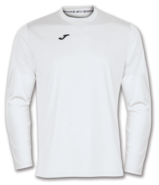Joma Combi Long Sleeve YOUTH Jersey-White/Black