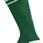 Hummel Element Soccer Socks-Forest/White