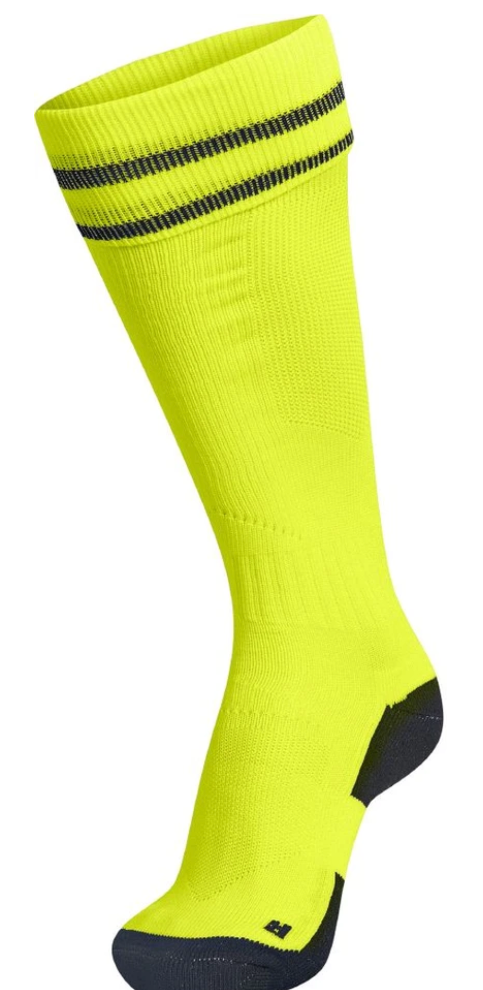 Hummel Element Soccer Socks-Volt/Black